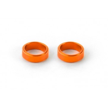 ALU SHIM FOR RADIAL PLAY ADJUSTMENT OF STEERING ARM - ORANGE (2)