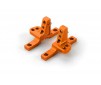 T4'19 ALU UPPER CLAMP WITH 2 ADJ. ROLL-CENTERS (L+R) - ORANGE