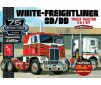 White Freightliner 2-in-1 SC/DD Cab