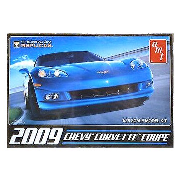 AMT 2009 Chevrolet Chevy Corvette Coupe 1/25 Scale Model Kit Amt685 for sale online