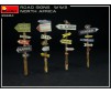 Road Signs WW2 North Africa 1:35