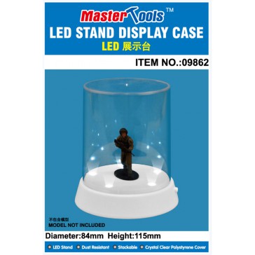 Flat Top Displ.Case Led 84 x 115mm