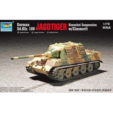 SDKFZ 186 Jagdtiger 1/72