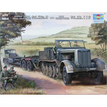 Sd.Kfz.9 + Sd.Ah.116 1/72