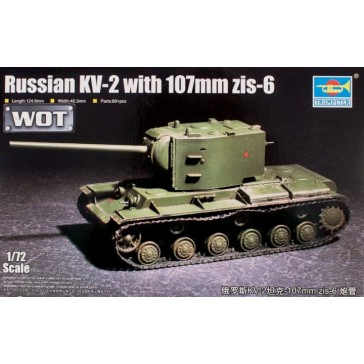 Russian KV-2 with 107mm ZIS-6 1/72