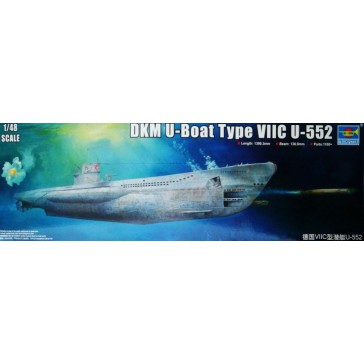 DKM U-Boat Type VIIC U-552 1/48