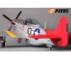 Plane 1400mm P51 Red Tail (V8) PNP kit