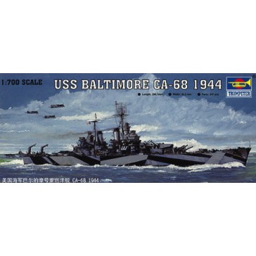 USS CA-68 Baltimore 1/700