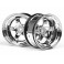 DISC.. WORK MEISTER S1 WHEEL 26mm CHROME (6mm OFFSET)