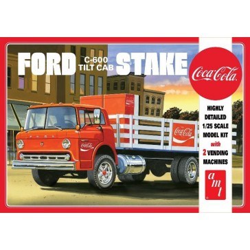 Ford C600 Stake Bed&Coca Mach. 1/25