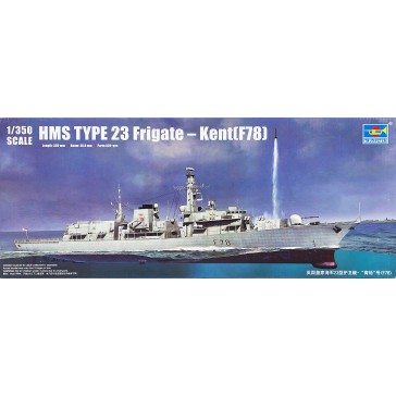 HMS TYPE 23 Frigate-Kent F78 1/350