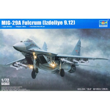 MIG-29A Fulcrum Izdeliye 9.12 1/72