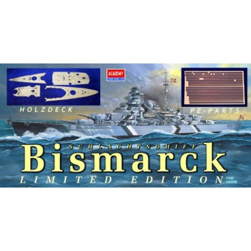 BISMARCK Wooden deck/Etching 1/350