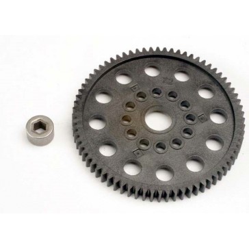 Spur gear (72-Tooth) (32-pitch) w/bushing