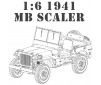 1/6 1941 MB scaler ARTR car kit (RS version)