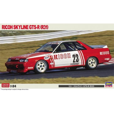 1/24 RICHO SKYLINE GTS-R R31