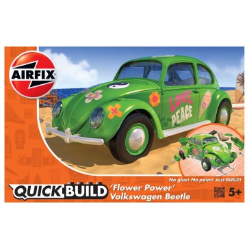 QUICKBUILD VW BEETLE FLOWER-POWER