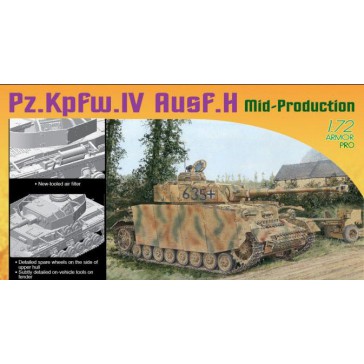 1/72 PZ.KPFW.IV AUSF.H MID PRODUCTION (3/20) *