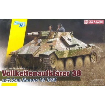 1/35 VOLLKETTENAUFKLARER 38 W/7.5CM KANONE 51 L/24