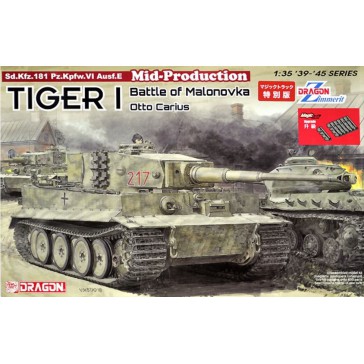 1/35 TIGER I MID-PROD. W/ZIMMERIT OTTO CARIUS 1944