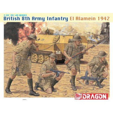BRITISH 8TH ARMY INFANTRY EL ALAM. 1942
