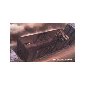 GERMAN RW GONDOLA OMMR W/AA GUN CR.