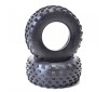 Short Course Stagger Rib Tyre - Yellow