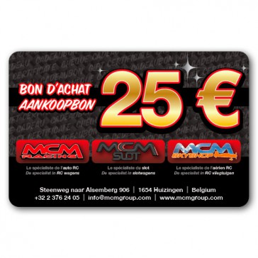 Gift card MCM Group of 25eur 