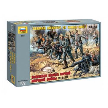 1/72 GERMAN INFANTRY WW I 1914-1918