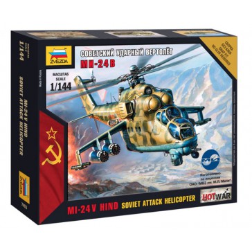 1/144 SOVIET ATTACK HELICOPTER MI-24 V HIND