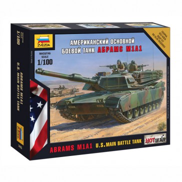 1/100 US MAIN BATTLE ABRAMS M1A1