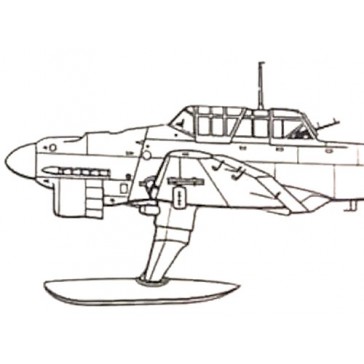 JU-87 STUKA W/SKI (9/20) *