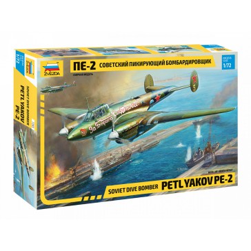 1/72 SOVIET DIVE BOMBER PETLYAKOV PE-2
