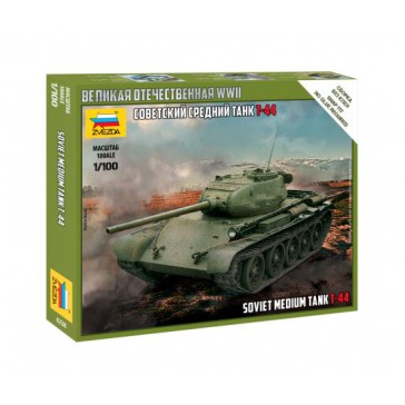 1/100 SOVIET MEDIUM TANK T-44 WWII **