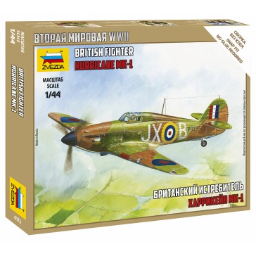 1/144 BRITISH FIGHTER HURRICANE MK-1 WWII