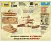 1/100 BRITISH INFANTRY TANK MATILDA II WWII