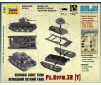 1/100 GERMAN LIGHT TANK PZ.KPFW.38 (T) WWII