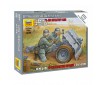 1/72 GERMAN 75 MM INFANTRY GUN WITH CREW WWII