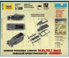 1/100 GERMAN PERSONNEL CARRIER SD.KFZ.251/1 AUSF.B WWII