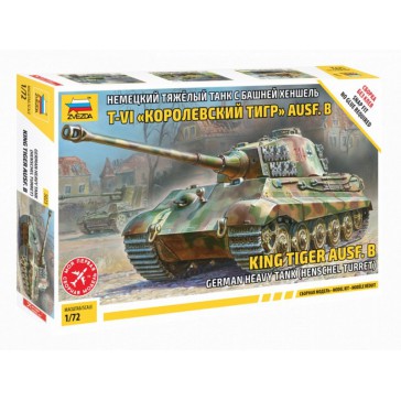 1/72 GERMAN HEAVY TANK KING TIGER AUSF.B HENSCHEL