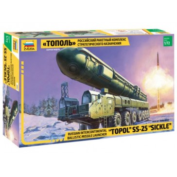 1/72 RUSSIAN BALLISTIC MISS. LAUNCHER TOPOL SS-25 SICKLE