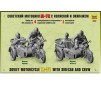 1/35 SOVIET MOTORCYCLE M-72 WITH SIDECAR en CREW WWII **