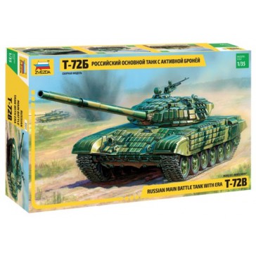 1/35 RUSSIAN MAIN BATTLE TANK W/ERA T-72B
