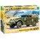 DISC.. M3 ARMORED SCOUT CAR WITH CANVAS 1:35 **