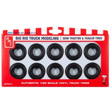 Big Rig Truck Tire Parts Pack  1/25