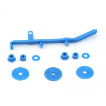 TENSIONER FLANGES AND SPACERS 4WD SYSTEM CYAN