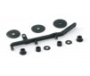 TENSIONER FLANGES AND SPACERS 4WD SYSTEM BLACK