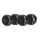 WHEEL INSERT BBS BLACK PA17/24 4X