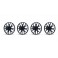 WHEEL INSERTS 911 / LOLA PA18/19/38 4X