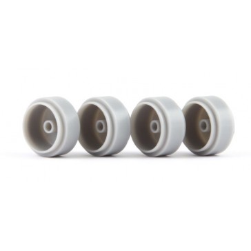 PLASTIC Ø15.8X8.2X1.5MM WHEELS 0.7G 4X